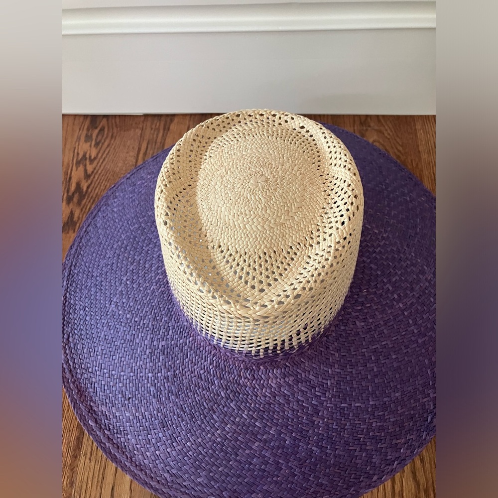 Freya Straw Hat - Eclipse Midnight Blue Color - Picture 3 of 8